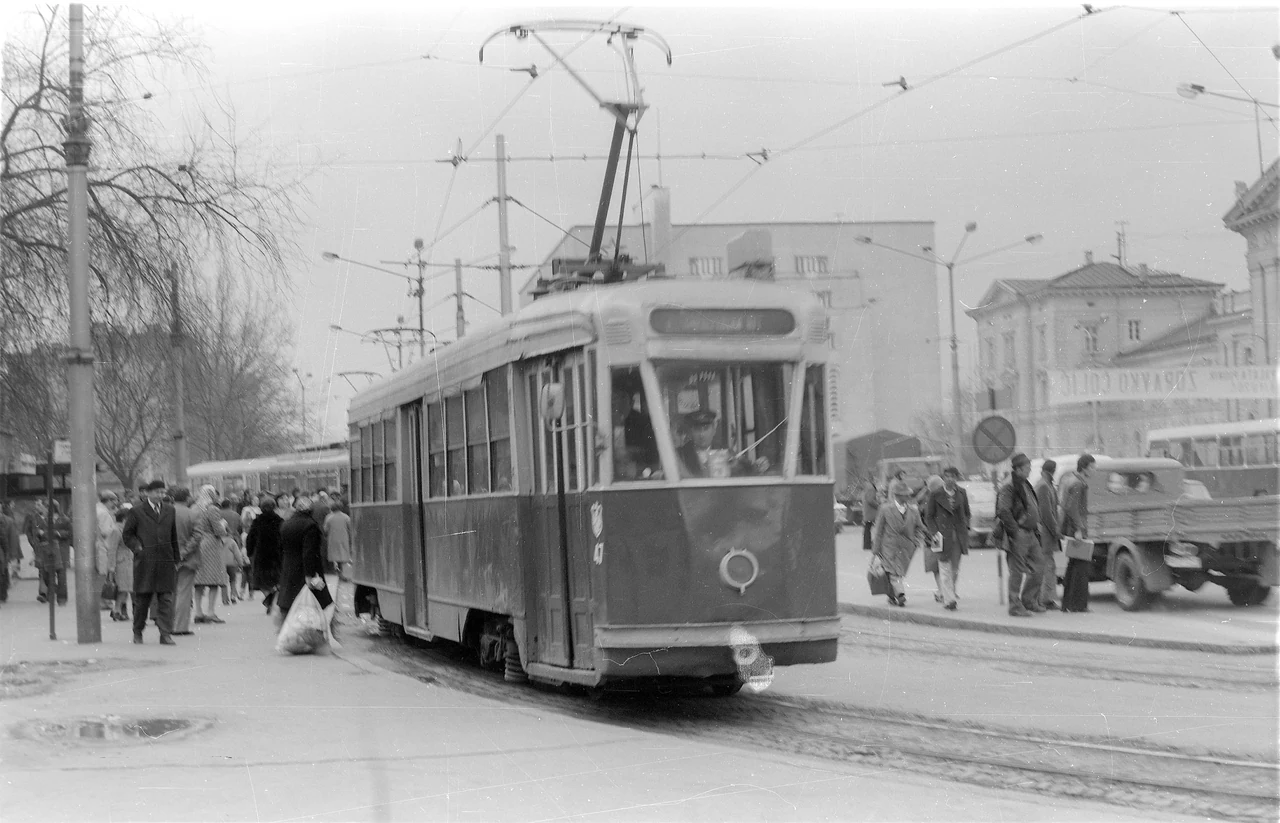 Car 47 on the streets of Belgrade.
