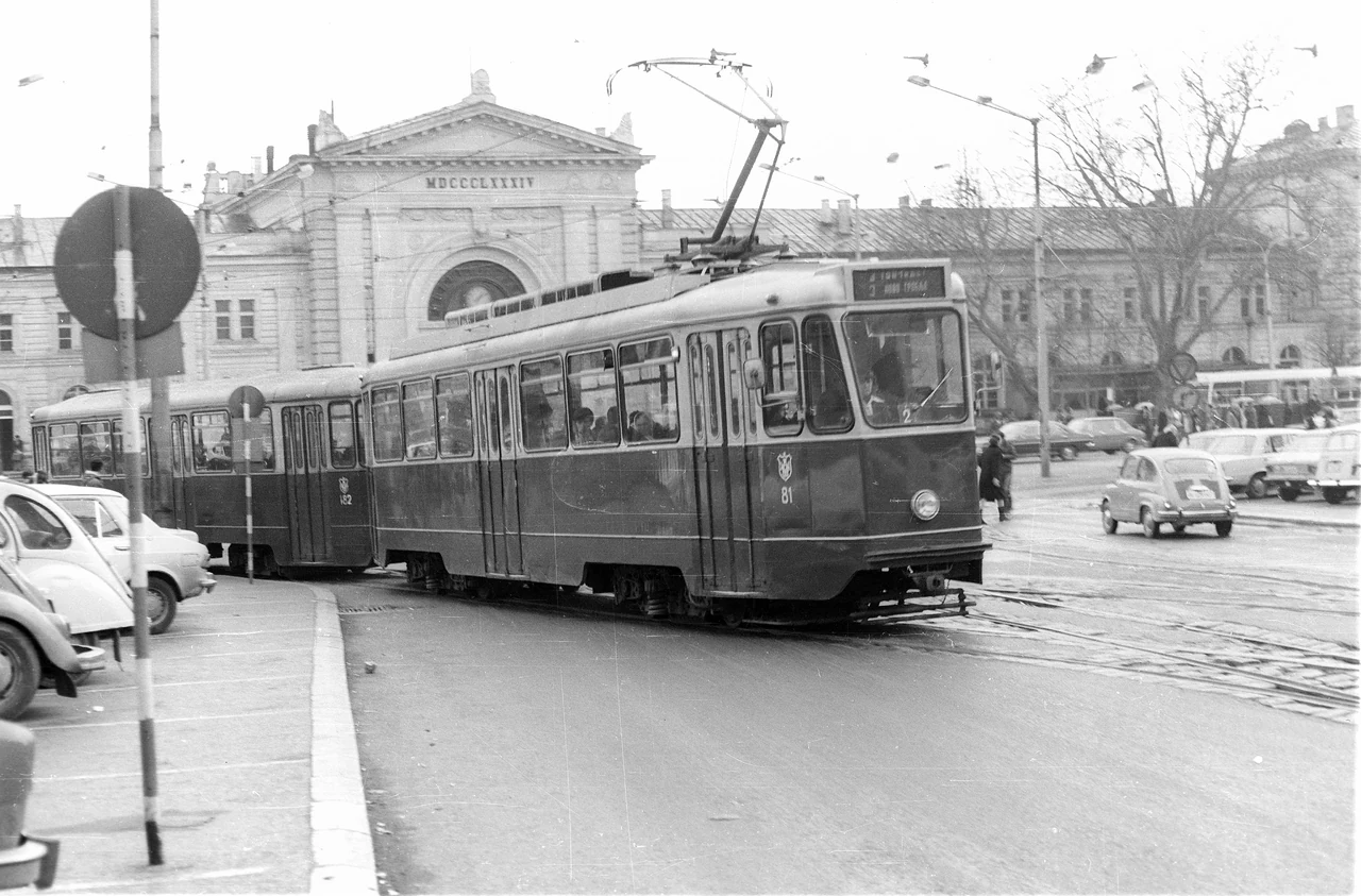 Car 81 on the streets of Belgrade.